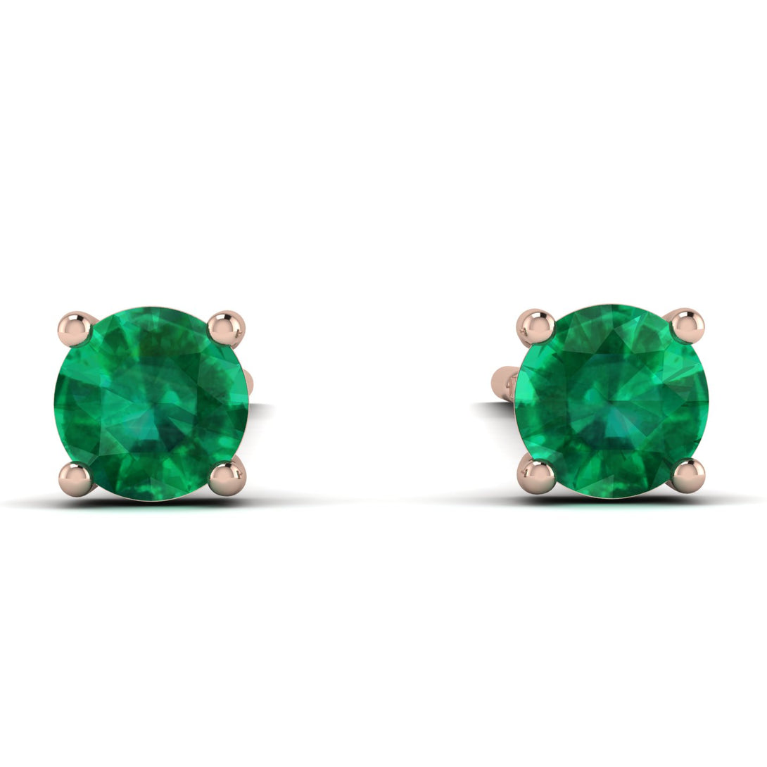 Hanging Emerald Earrings - Milani No. 5