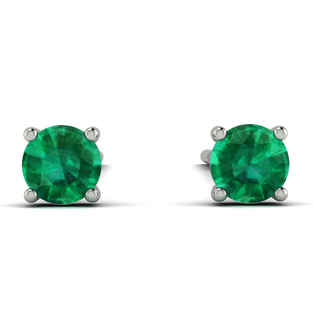 Hanging Emerald Earrings - Milani No. 6