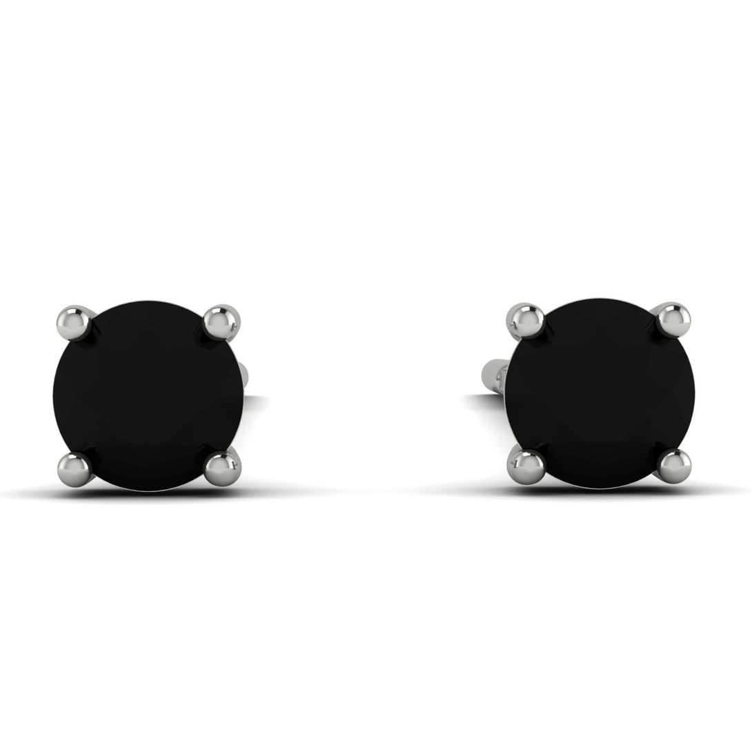 Hanging Black Diamond Earrings - Milani No. 9