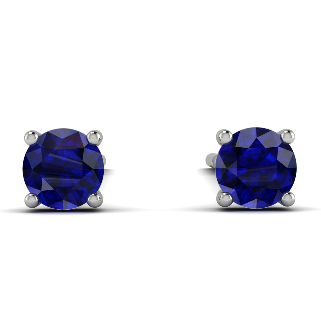 Hanging Sapphire Earrings - Milani No. 15