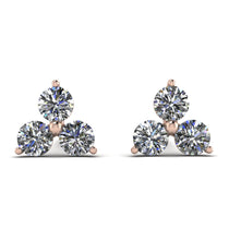 Minimalist Diamond Stud Earrings - Jillian No. 2 image 1