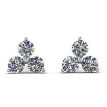 Minimalist Diamond Stud Earrings - Jillian No. 3 image 1