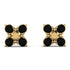 Geometricblack Diamond Earrings Golden Diamond - Jayda No. 7
