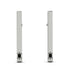 Stick Black Diamond Stud Earrings - Remy No. 9 image 1