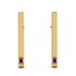 Stick Sapphire Stud Earrings - Remy No. 13