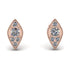 Milgrain Marquise Diamond Earrings - Faye No. 2