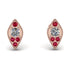 Milgrain Marquise Diamond Earrings - Faye No. 47