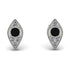 Milgrain Marquise Black Diamond Earrings - Faye No. 9 image 1