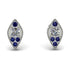 Milgrain Marquise Diamond Earrings - Faye No. 63