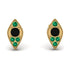 Milgrain Marquise Black Diamond Earrings - Faye No. 22 image 1