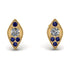 Milgrain Marquise Diamond Earrings - Faye No. 61