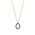 Pear Sapphire Necklace - Amina No. 14