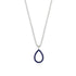 Pear Sapphire Necklace - Amina No. 15