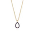 Pear Sapphire Necklace - Amina No. 13