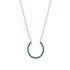 Horseshoe Emerald Necklace - Amira No. 5