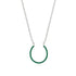 Horseshoe Emerald Necklace - Amira No. 6