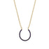 Horseshoe Sapphire Necklace - Amira No. 13