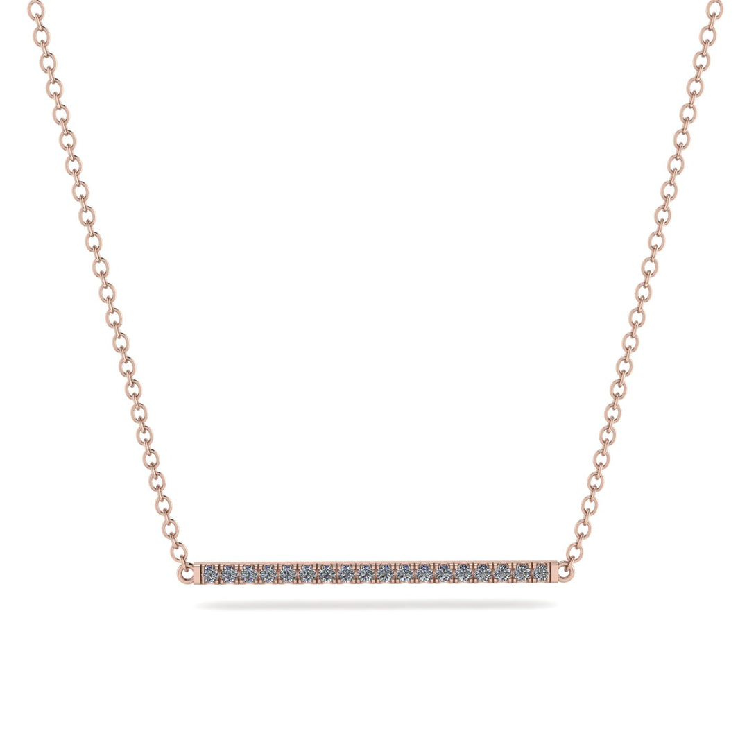 Long Line Diamond Necklace - Giselle No. 2