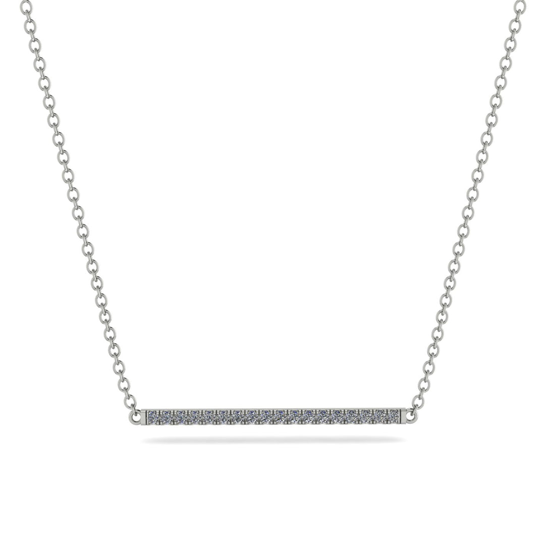 Long Line Diamond Necklace - Giselle No. 3