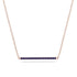 Long Line Sapphire Necklace - Giselle No. 14