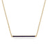 Long Line Sapphire Necklace - Giselle No. 13
