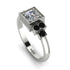 Square Diamond Engagement Ring - Samara No. 33