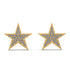 Star Stud Diamond Earrings - Star No. 1