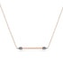 Minimalist Pear Diamond Necklace - Melissa No. 2 image 1