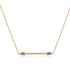 Minimalist Pear Diamond Necklace - Melissa No. 1 image 1