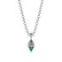 Milgrain Emerald Necklace - Jessie No. 18