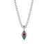 Milgrain Emerald Necklace - Jessie No. 27