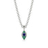 Milgrain Emerald Necklace - Jessie No. 30
