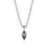 Milgrain Sapphire Necklace - Jessie No. 63