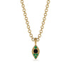 Milgrain Emerald Necklace - Jessie No. 22