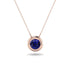 Bezel Sapphire Pendant - Adelaide No. 14