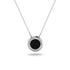 Bezel Black Diamond Pendant - Adelaide No. 9