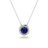 Bezel Sapphire Pendant - Adelaide No. 15