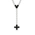 Tie Black Diamond Necklace Compass - Julissa No. 9 image 1