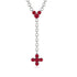 Tie Ruby Necklace Compass - Julissa No. 12
