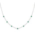 Minimalist Bezel Emerald Necklace - Liv No. 6 image 1
