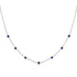 Minimalist Bezel Sapphire Necklace - Liv No. 15 image 1