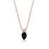Pear Black Diamond Pendant - Logan No. 8