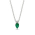 Pear Emerald Pendant - Logan No. 6