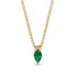 Pear Emerald Pendant - Logan No. 4