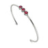 3 Stone Ruby Braclet - Eileen No. 12