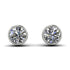 Bezel Stud Diamond Earrings - Royal No. 3