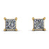 Princess Cut Stud Earrings - Kenia No. 1 image 5