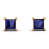 Princess Cut Stud Earrings - Kenia No. 13 image 5