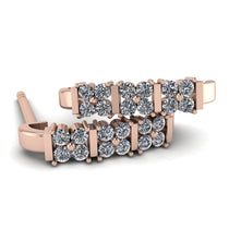 Diamond Minimalist Earrings - Elliot No. 2 image 1