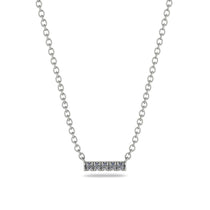 Small Diamond Necklace Bar With - Zahra No. 3 image 1